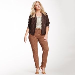 NYDJ Sheri slim animal print slimming jeans, 12P